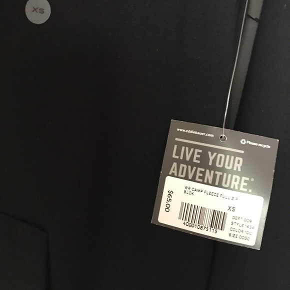 Eddie Bauer Woman's Camp Fleece Zip-up - Picture 3 of 5